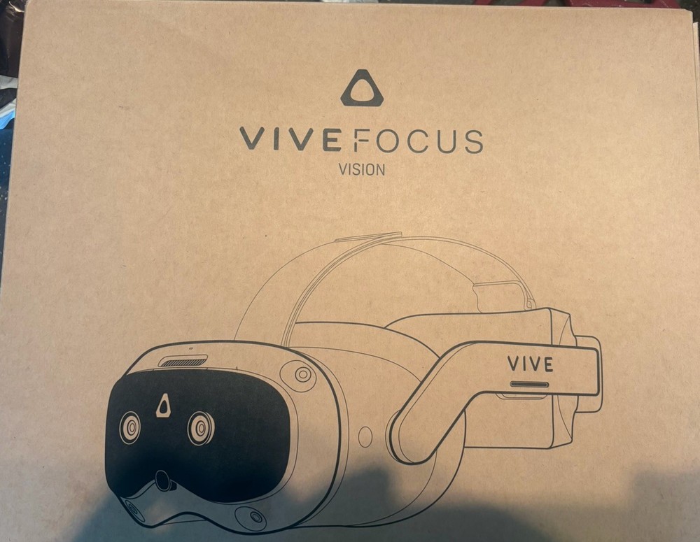 HTC Vive Focus Vision Mixed Reality PC VR Headset with Motion Controllers