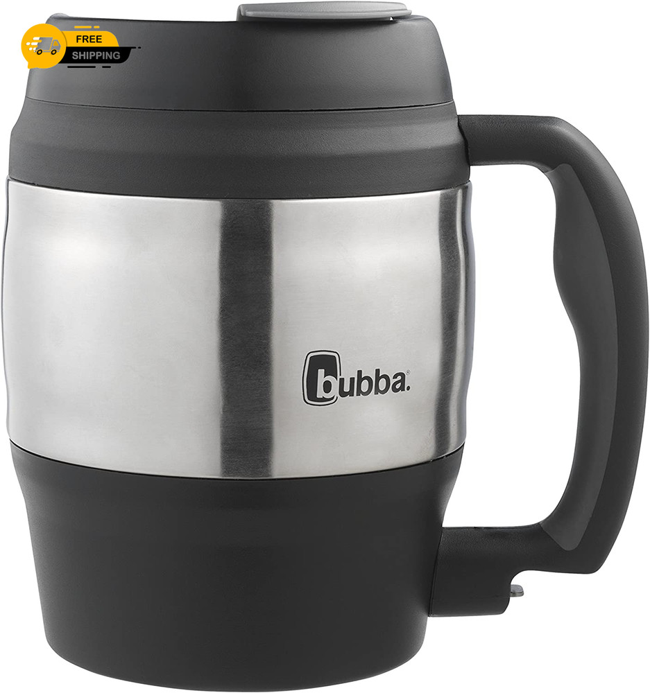 Bubba Classic Insulated Mug, 52 Oz., Black