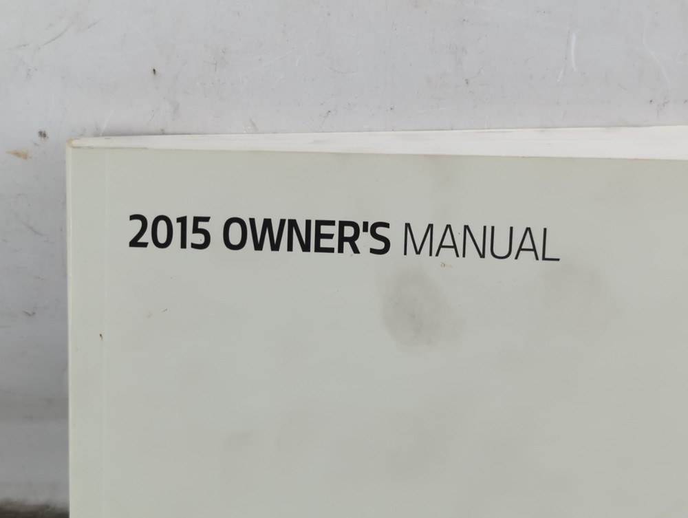 2015 Kia Optima Owners Manual Book Guide LRYFR