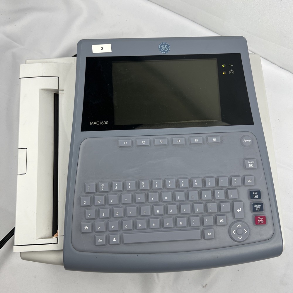 GE MAC 1600 Resting ECG Analysis Machine