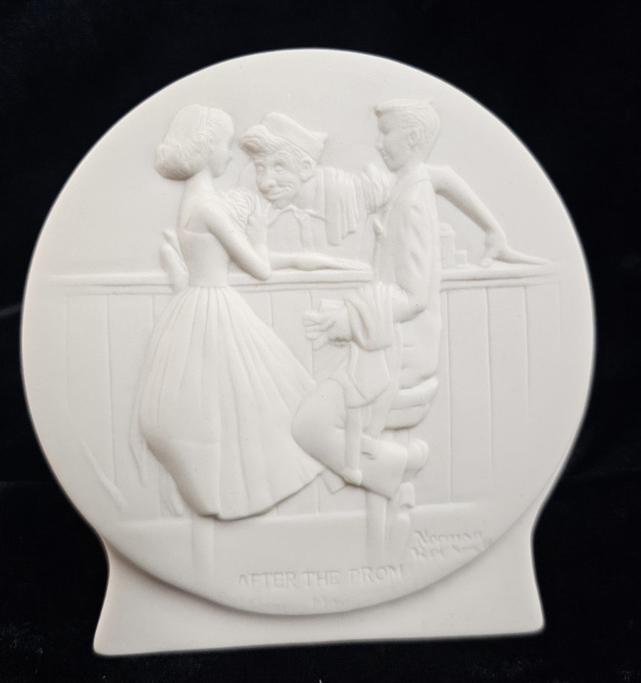 Handmade Porcelain White, 5" Night Light