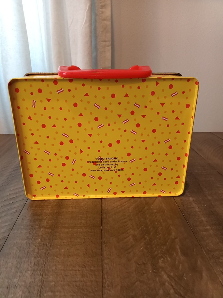 Sugar Daddy Metal Lunchbox Tin See-Through Front