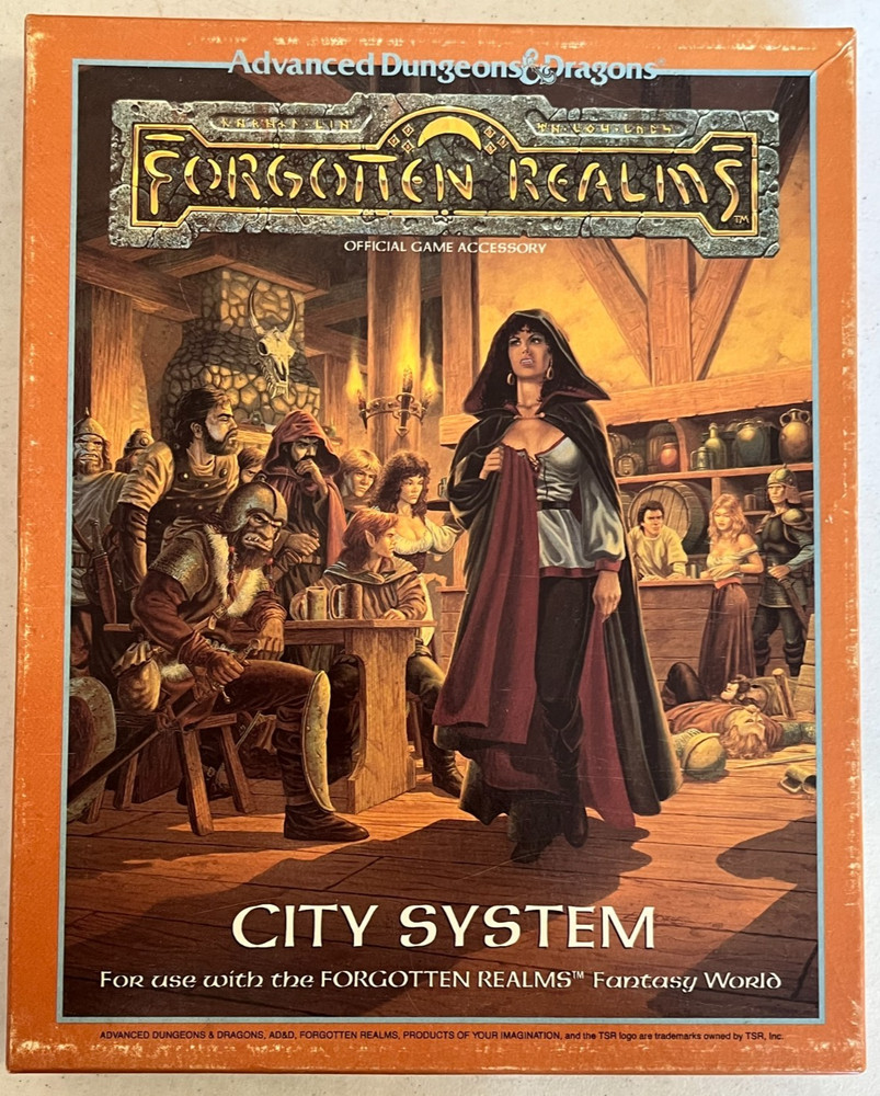 Forgotten Realms City System (1988) - AD&D 2E