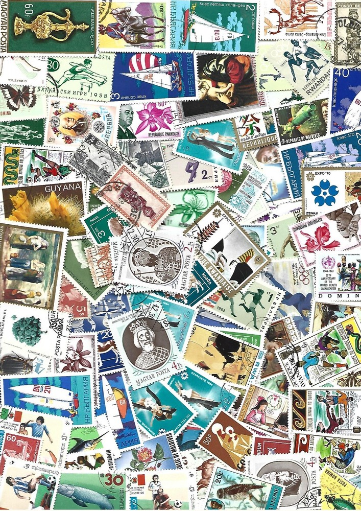 WHOLEWORLD 250 DIFFERENT USED STAMPS