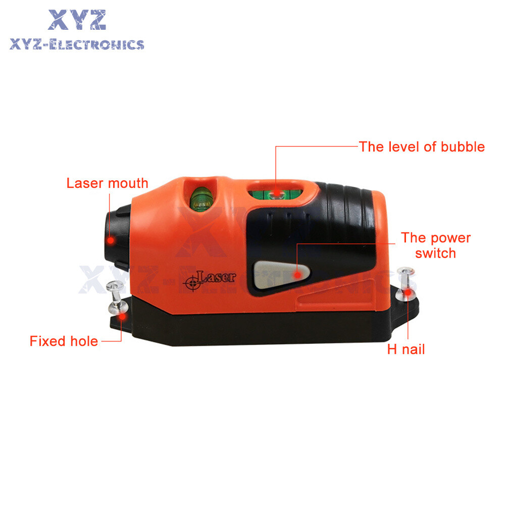 Mini Laser Level Vertical Horizontal Laser Line Projection Measuring Tools
