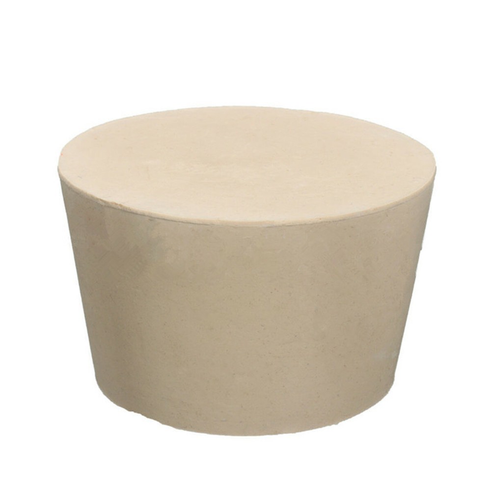 Rubber Stopper Bungs Laboratory Solid Hole Stop Push-In Sealing Plug