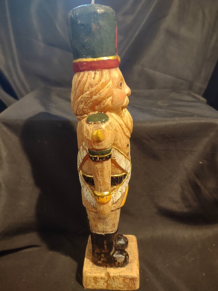 Pottery Barn Nutcracker Christmas Candle 11” Hong Kong