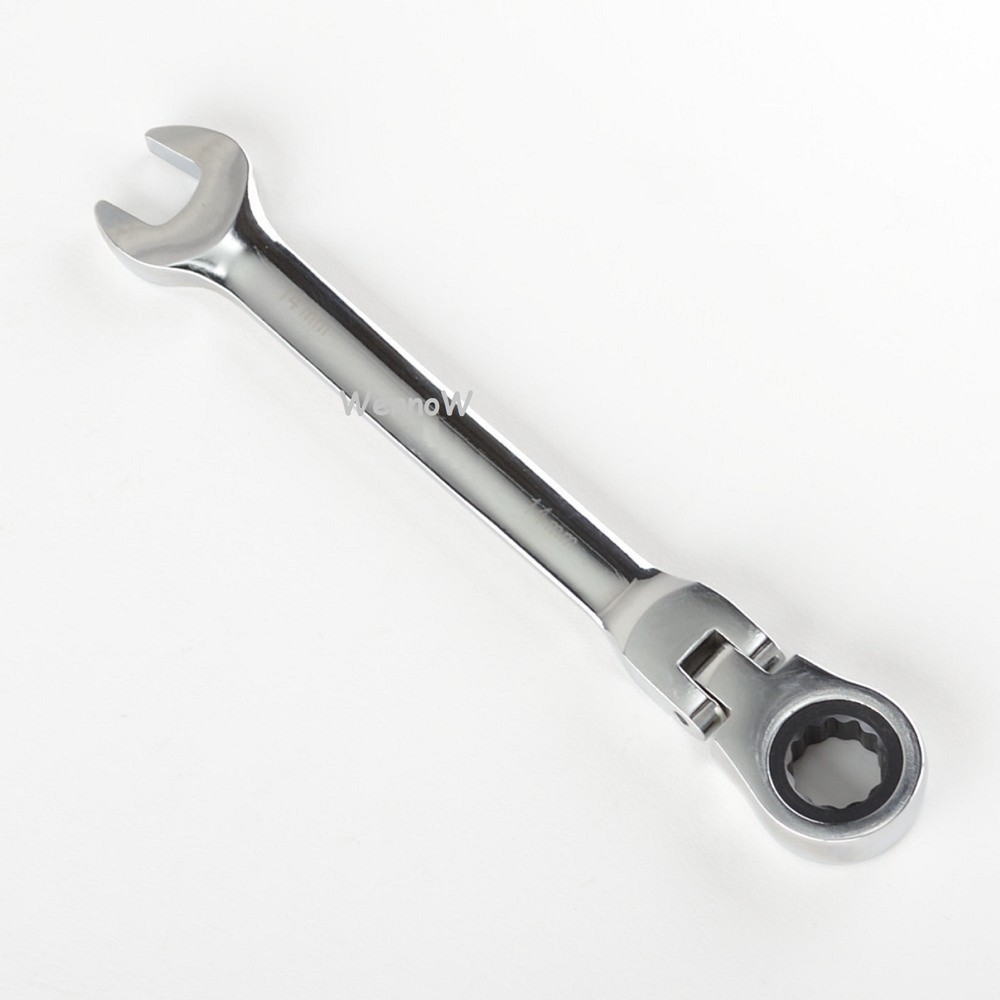 14mm Flexible Reversible Ratchet Wrench Ratcheting Socket Spanner