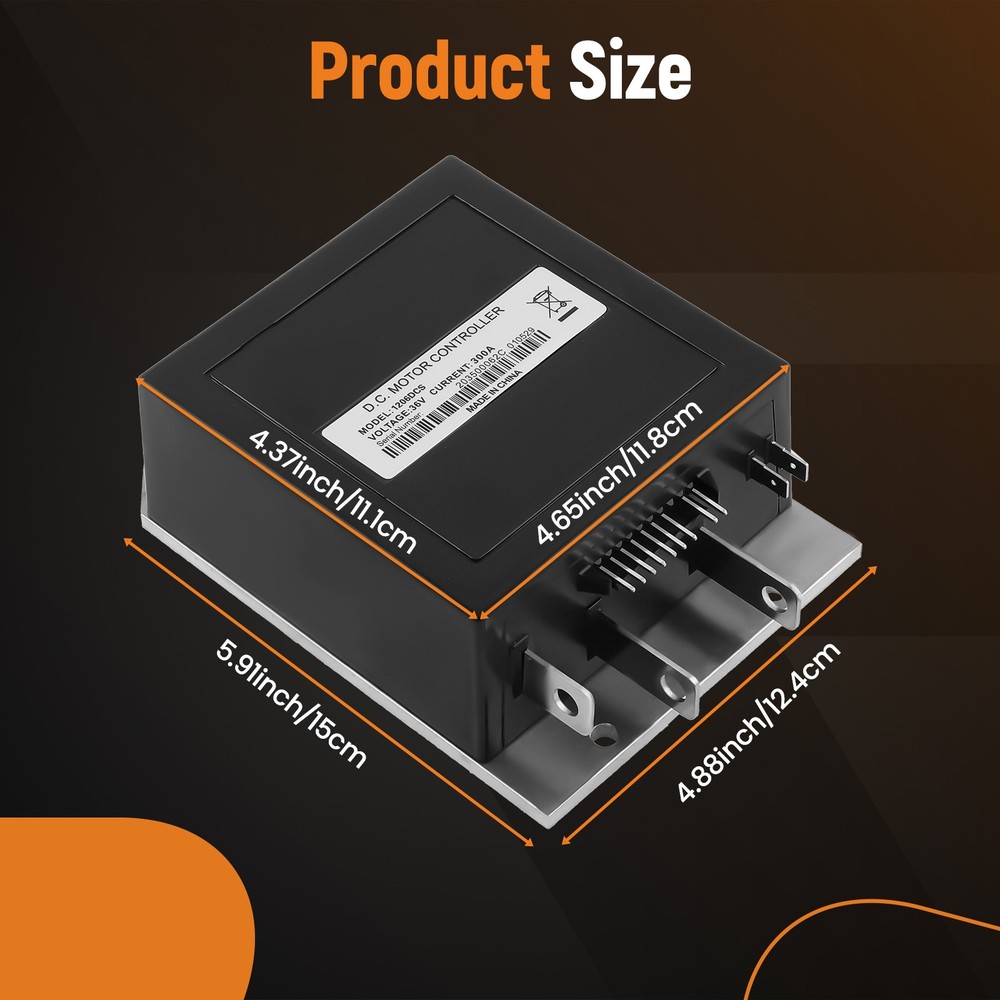 36V 300A Speed Controller For E-Z-GO DCS Models With Sepex 1994-2000 1206DCS