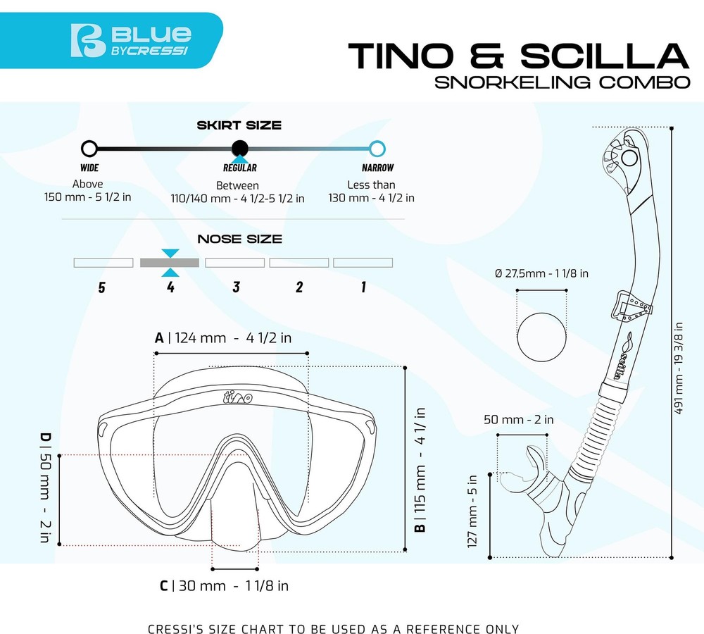 Tino & Scilla, Clear/Navy