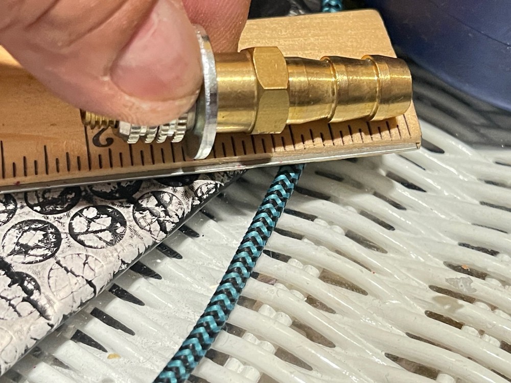 Mold Coolant Brass Extension Plugs Barb(M16)
