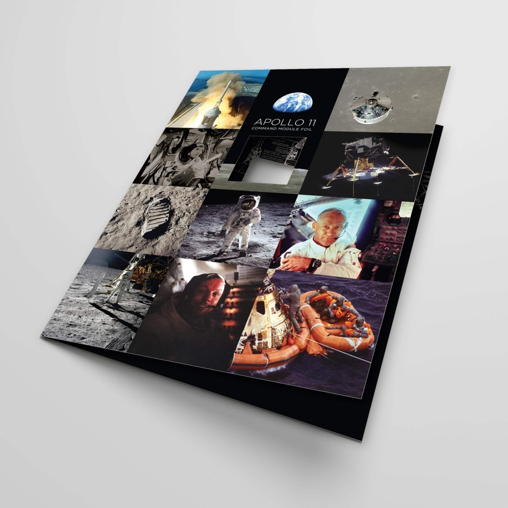 Apollo 11 Command Module Foil - Mission-Flown Material