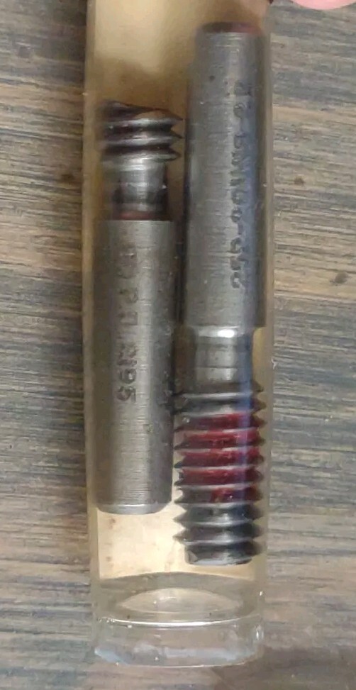 THREAD PLUG GAGE .252-20 UNF-2B