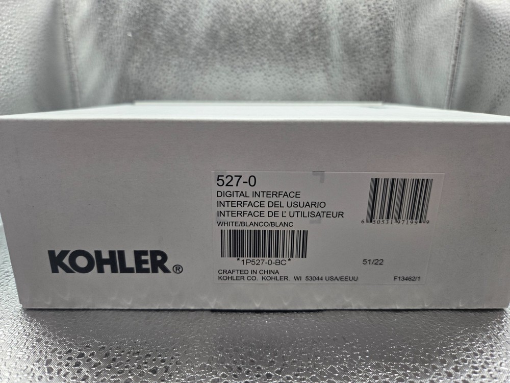 Kohler DTV 527-0 Digital Shower Interface, White