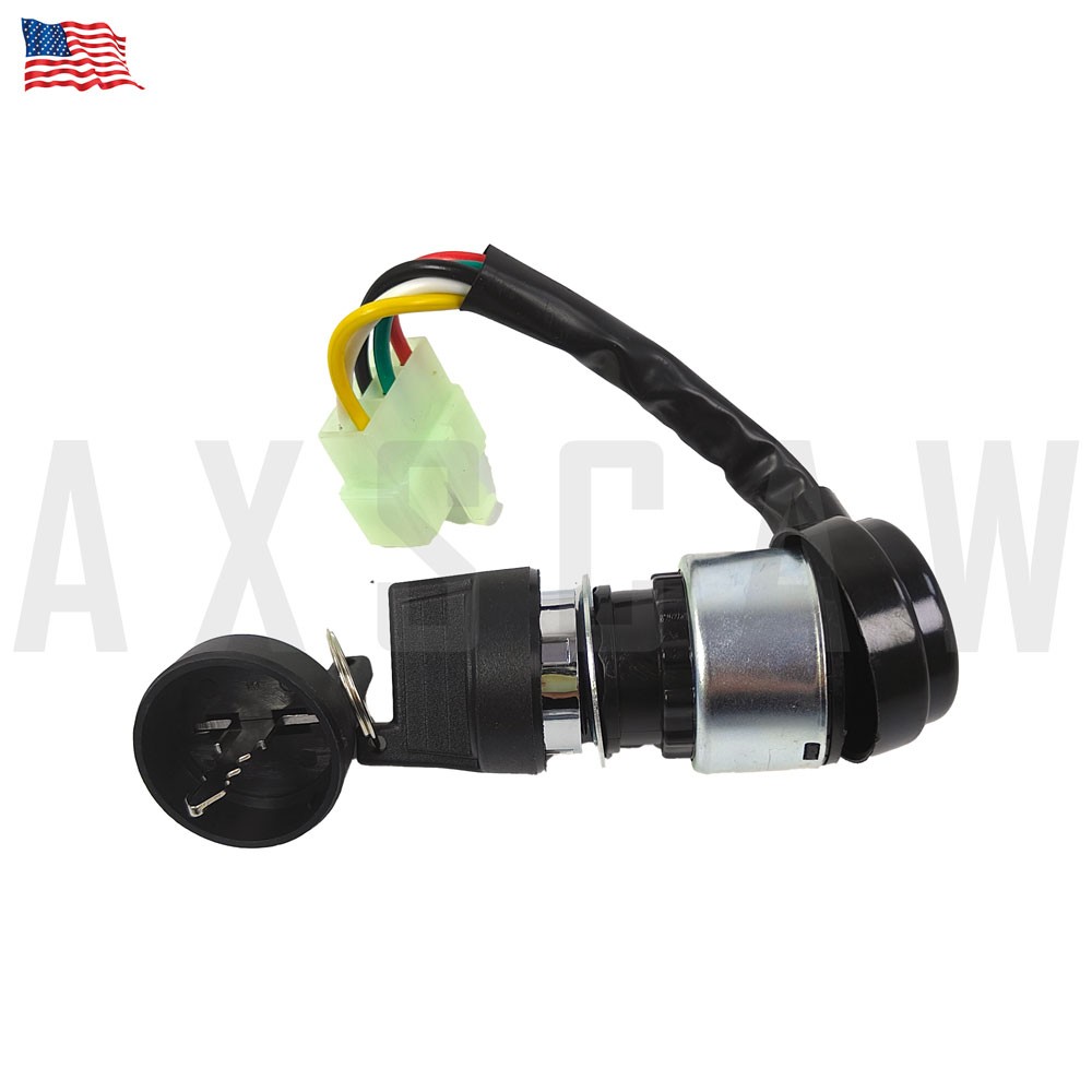 5Wire 5Pins Ignition Key Switch Replacement For 50cc 70cc 90cc 110cc 125cc 150cc