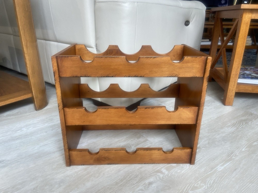 Wine Rack Mid Century Modern Vintage Nice