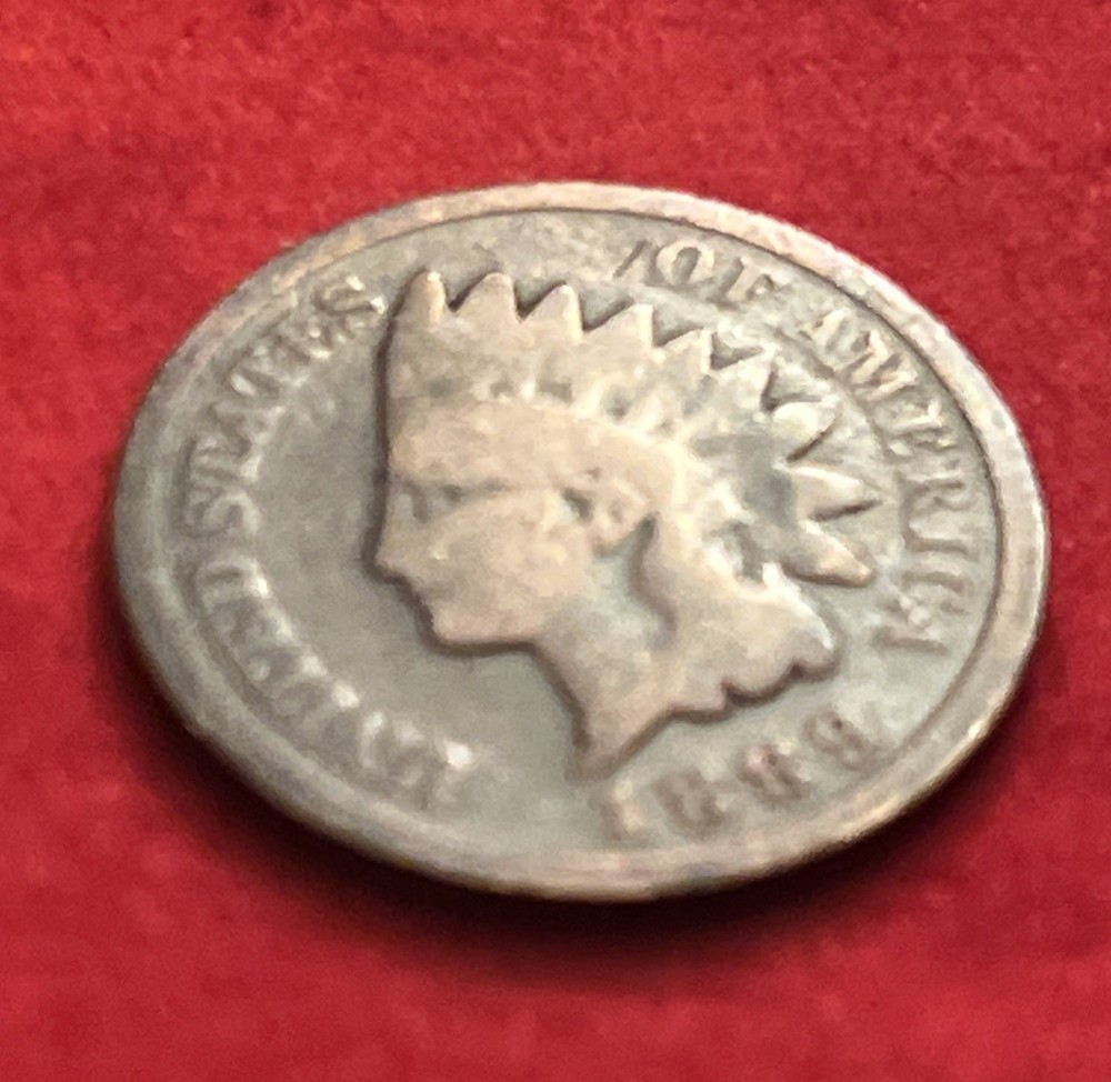 1889 indian head cent BN21