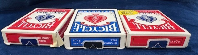 Bicycle Playing Cards, 3 Packs