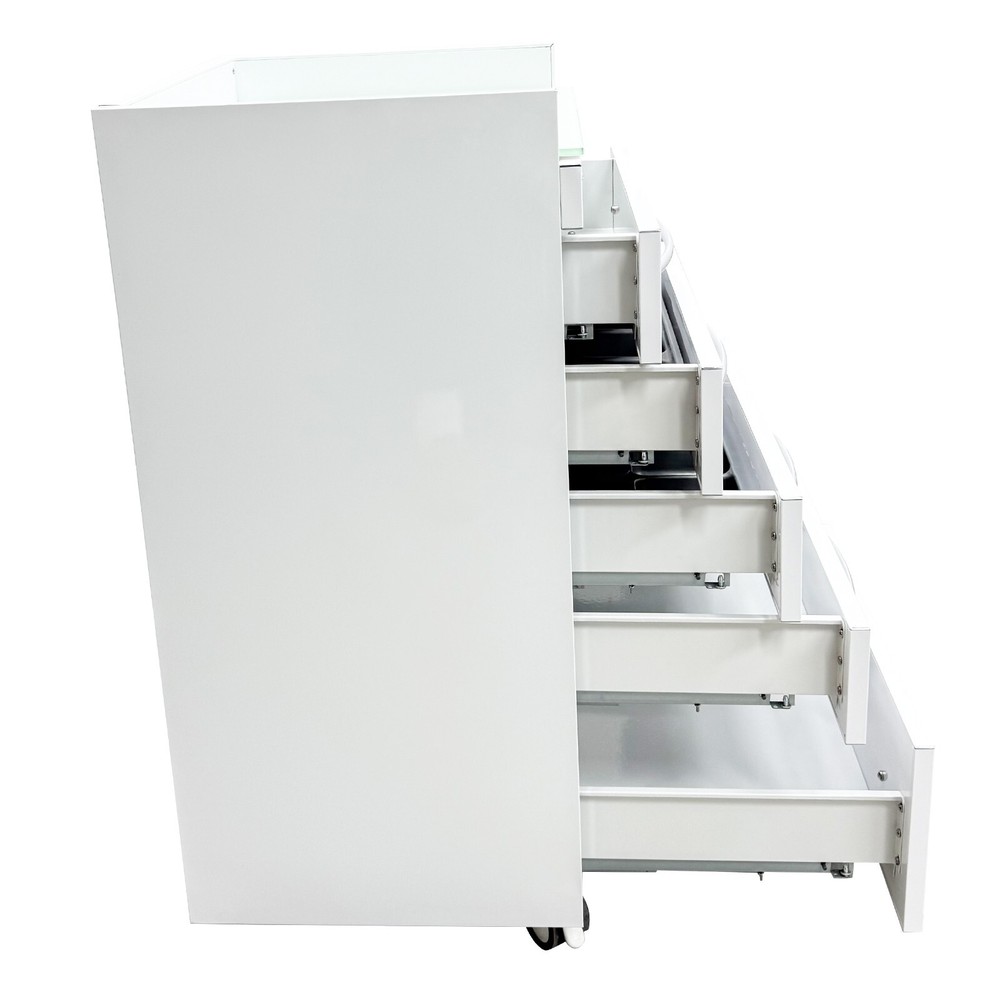 17.7"*15.7" Versatile ABS-Structured Office Side Cabinet Home Side Cabinet wit