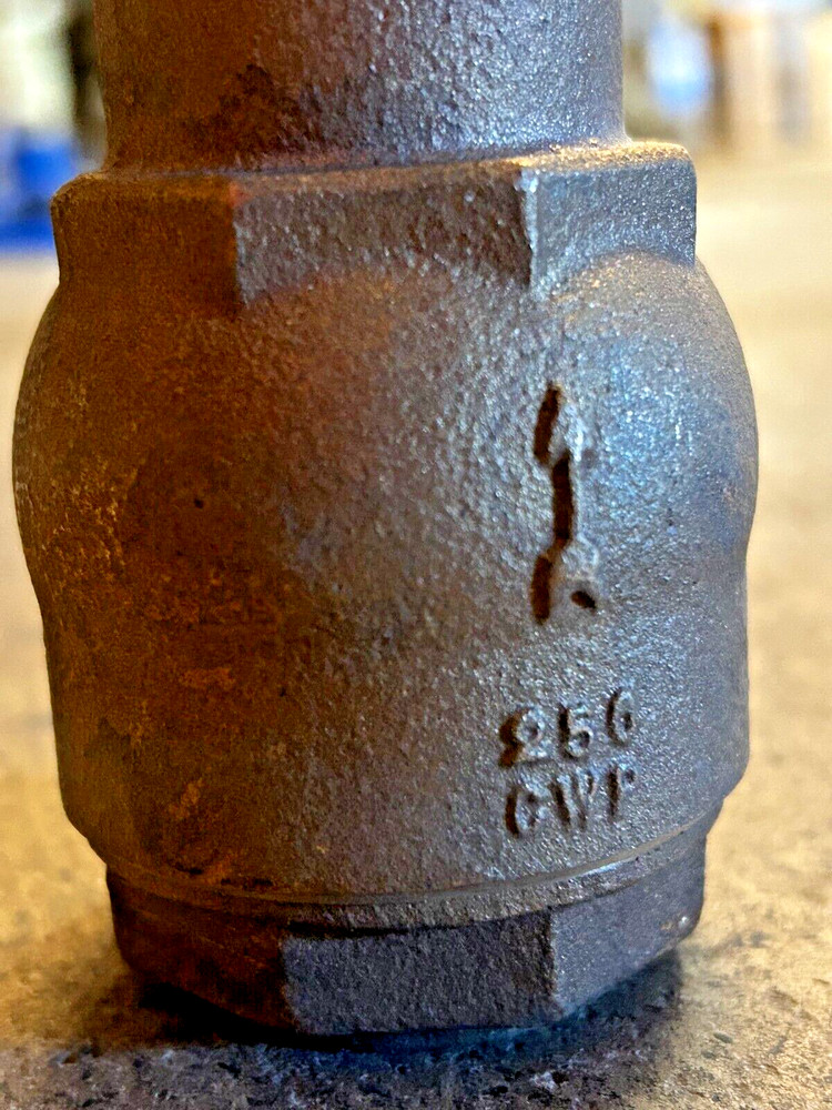 Nibco 1 1/4" Sweat Check Valve Bronze 250 CWP