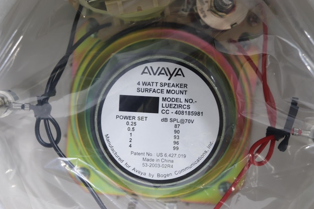NOS Avaya Communications EZ Install 70v Ceiling Speakers