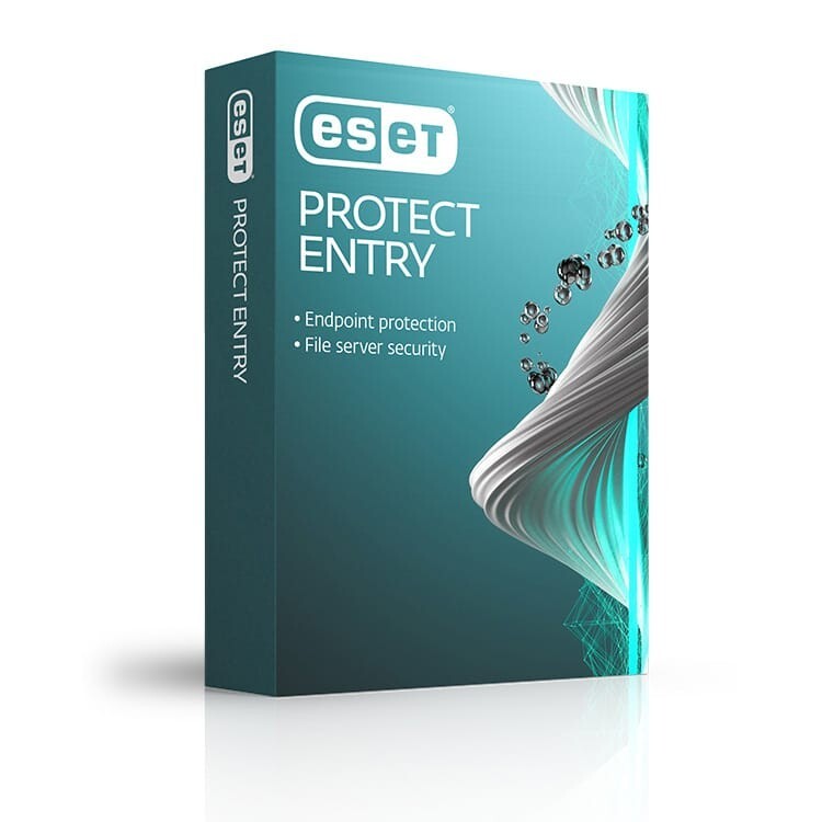 ESET PROTECT Entry endpoints security in organization 15 devices 1 year PC mac