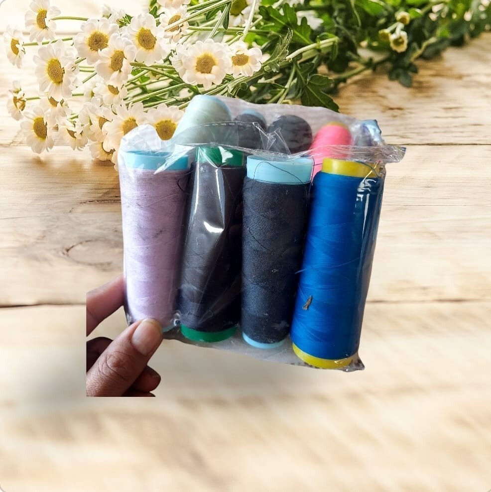 4 Colors Cone Thread For All Purpose Thread Bobbin 10CM*3CM