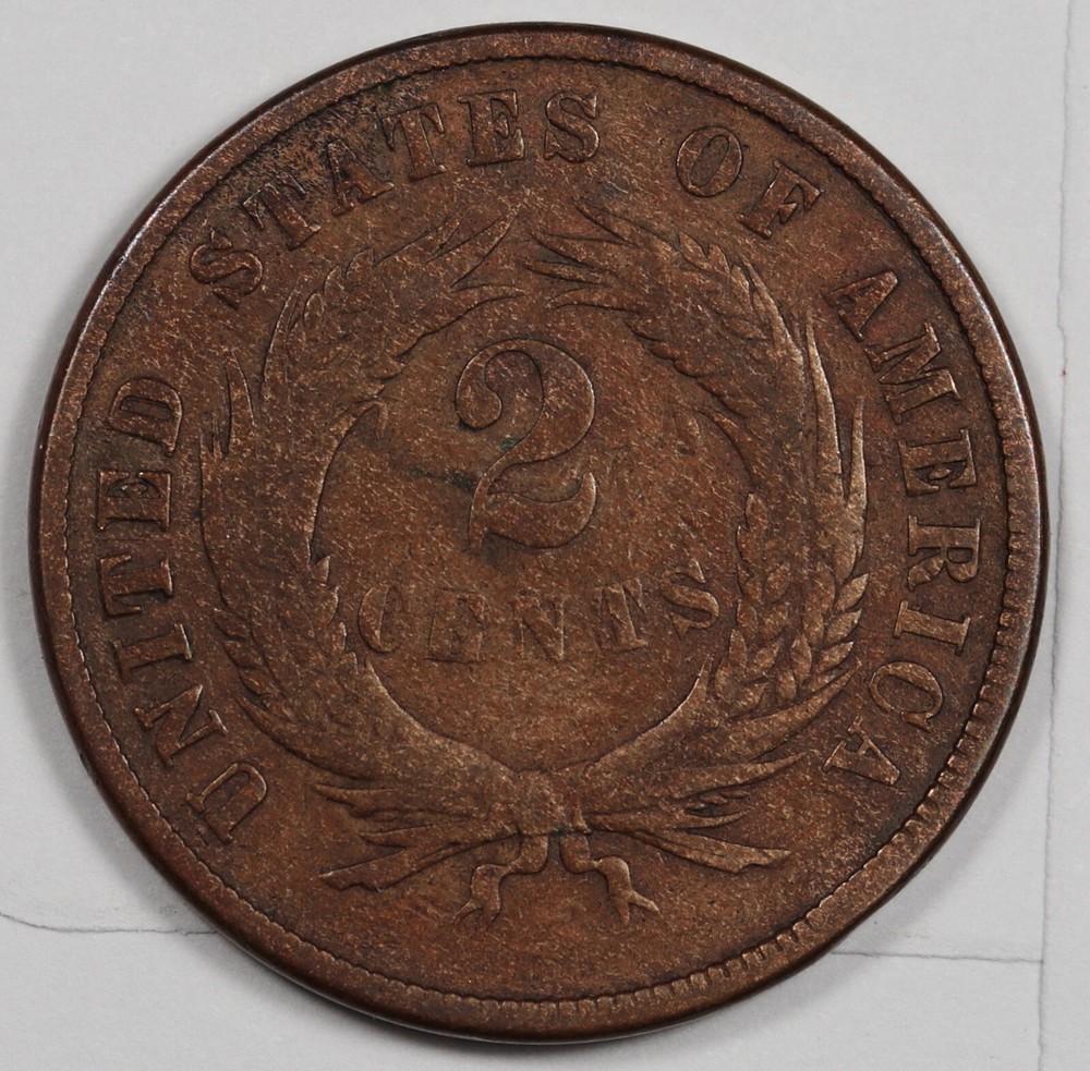 1870 2 Cent Piece. Fine. 198323