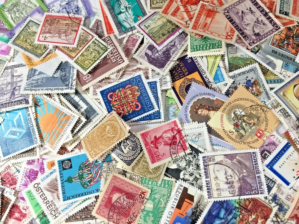 AUSTRIA - 1000 STAMPS - ALL DIFFERENT - USED, Including Sets