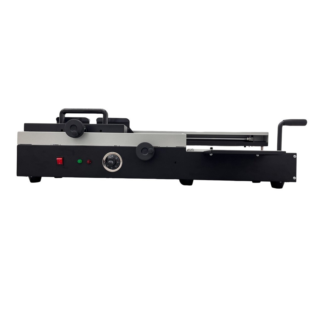A4 Double Roll Applicator Desktop Hot Melt Glue Binding Machine Hot Glue Binder