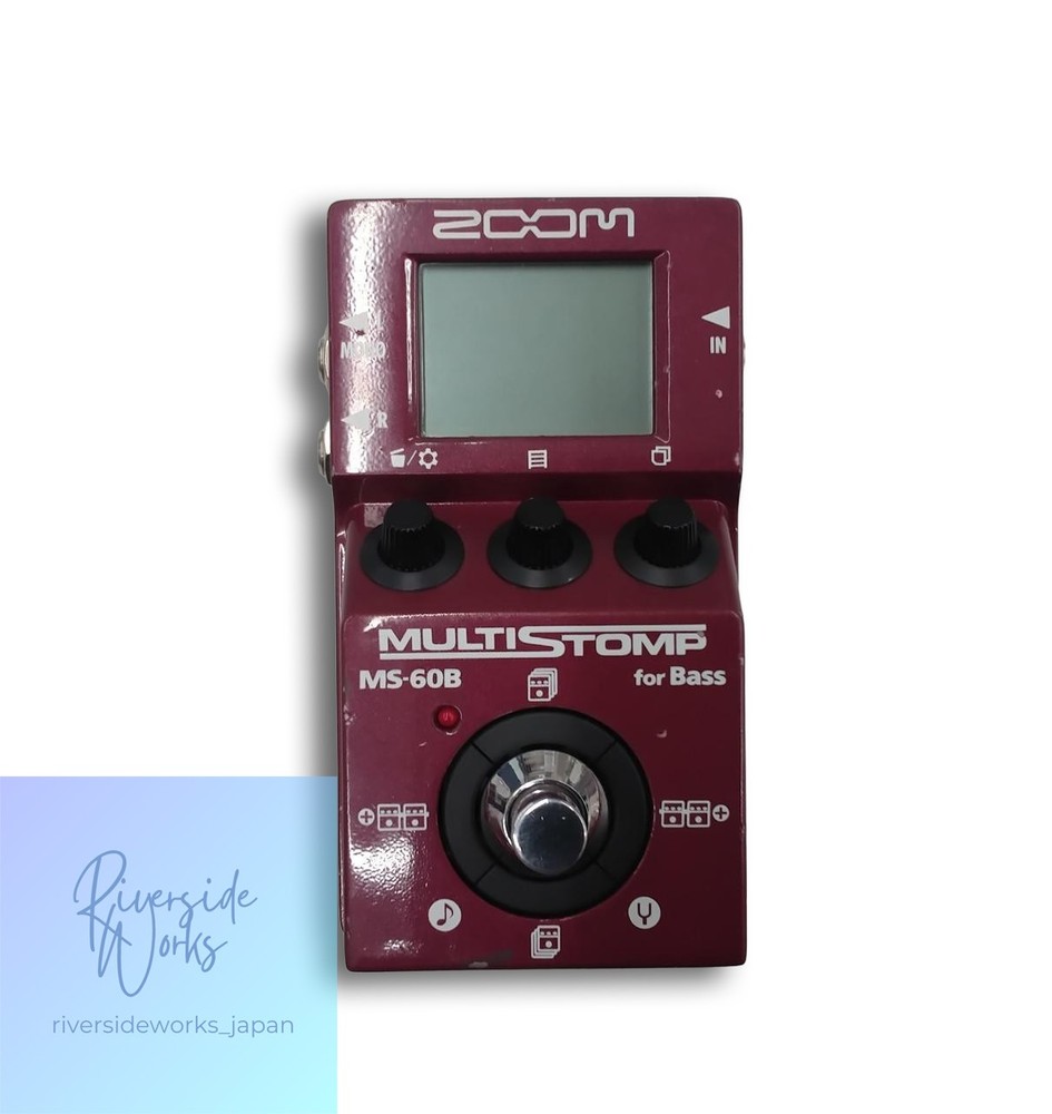 ZOOM MS-60B Multi-Effects Processor Pedal for Bass JP