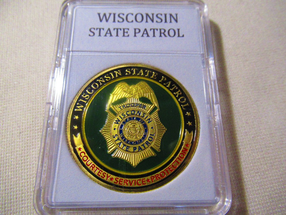 WISCONSIN STATE PATROL Challenge Coin