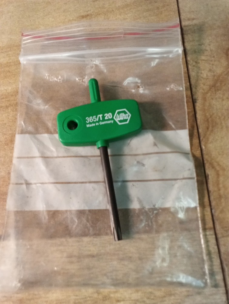 Wiha 365/T 20 Torx Key Wing