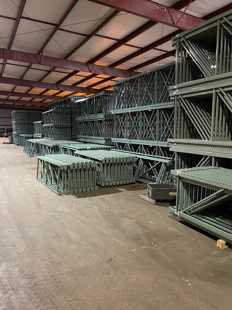 Teardrop Pallet Racking Step Beam - 99"x3.0" - Used - 1 Beam
