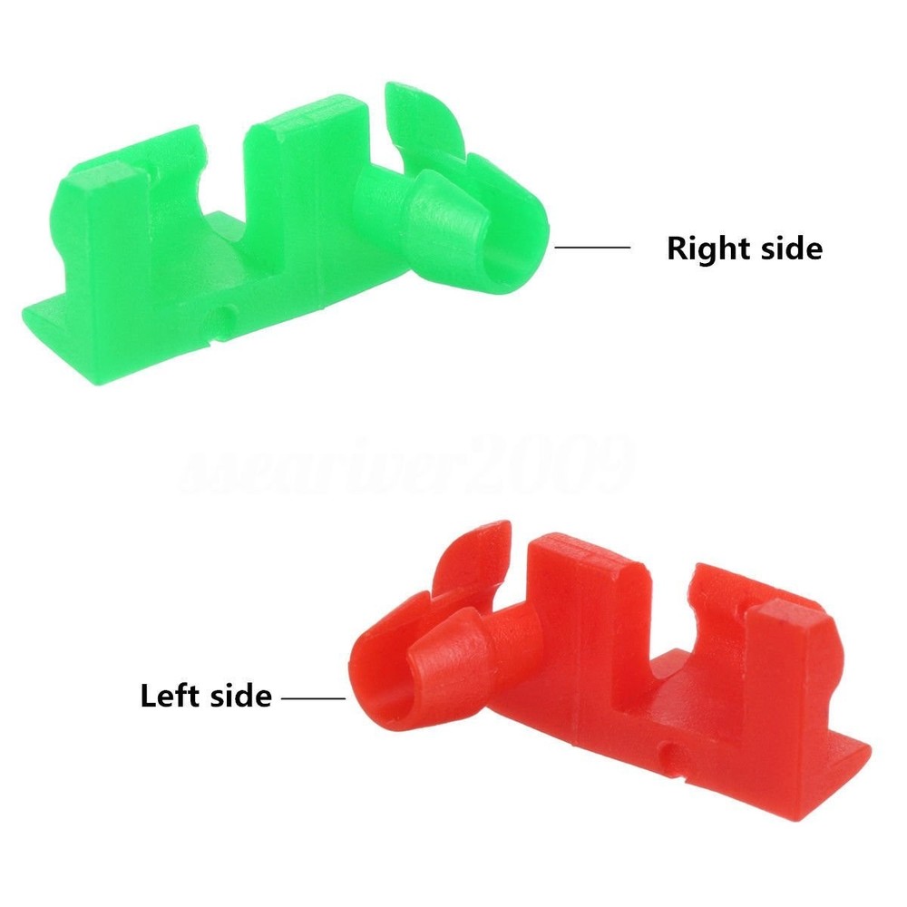 (5 Pair) Tailgate Handle Rod Clip Left & Right Rod Retainer Clips