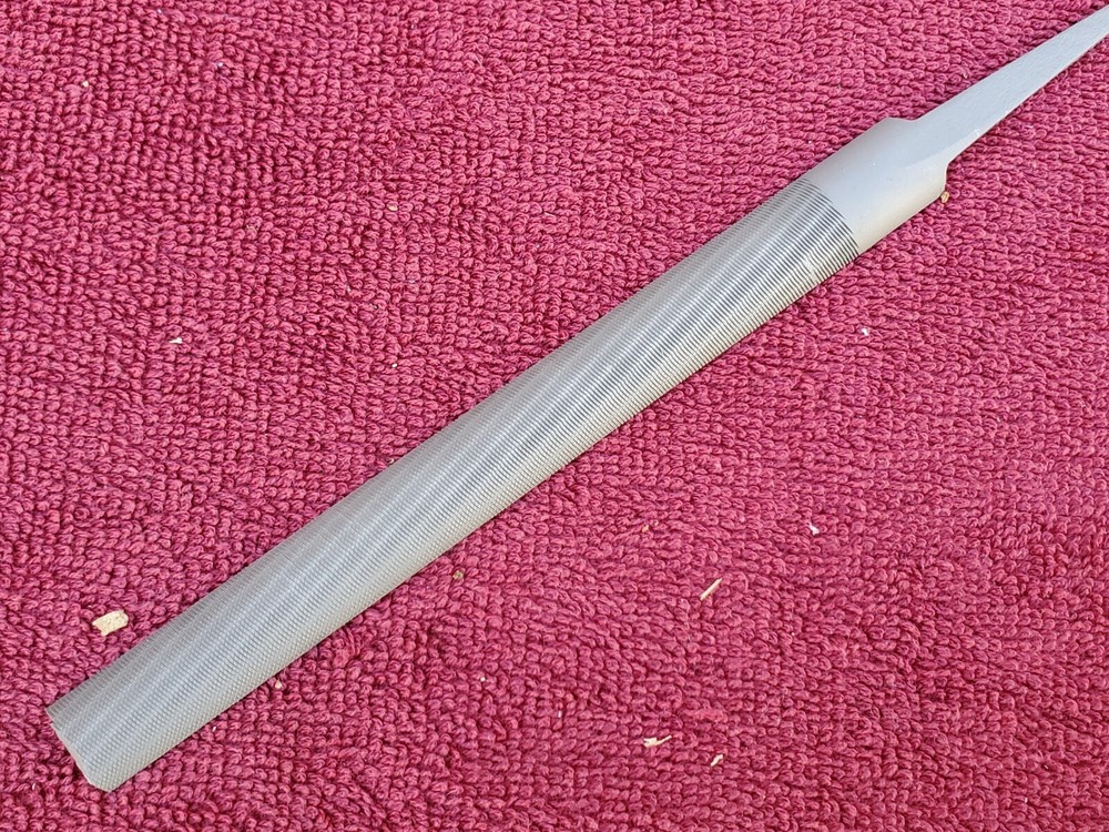 Vintage 6" Half Round File 2nd Cut