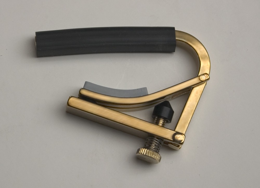 Shubb C3B 12-string Guitar Capo, Brass Finish