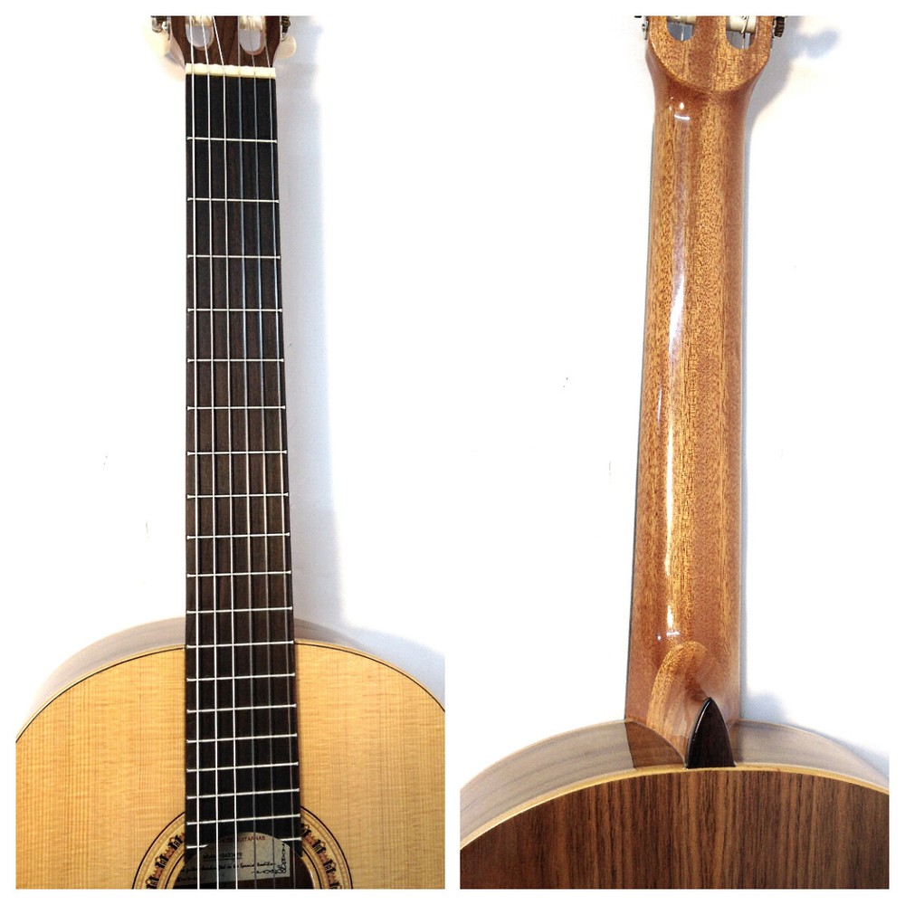 Miguel Rosales Model 10 Solid Spruce Top Classical Guitar + Lockable Hard Case