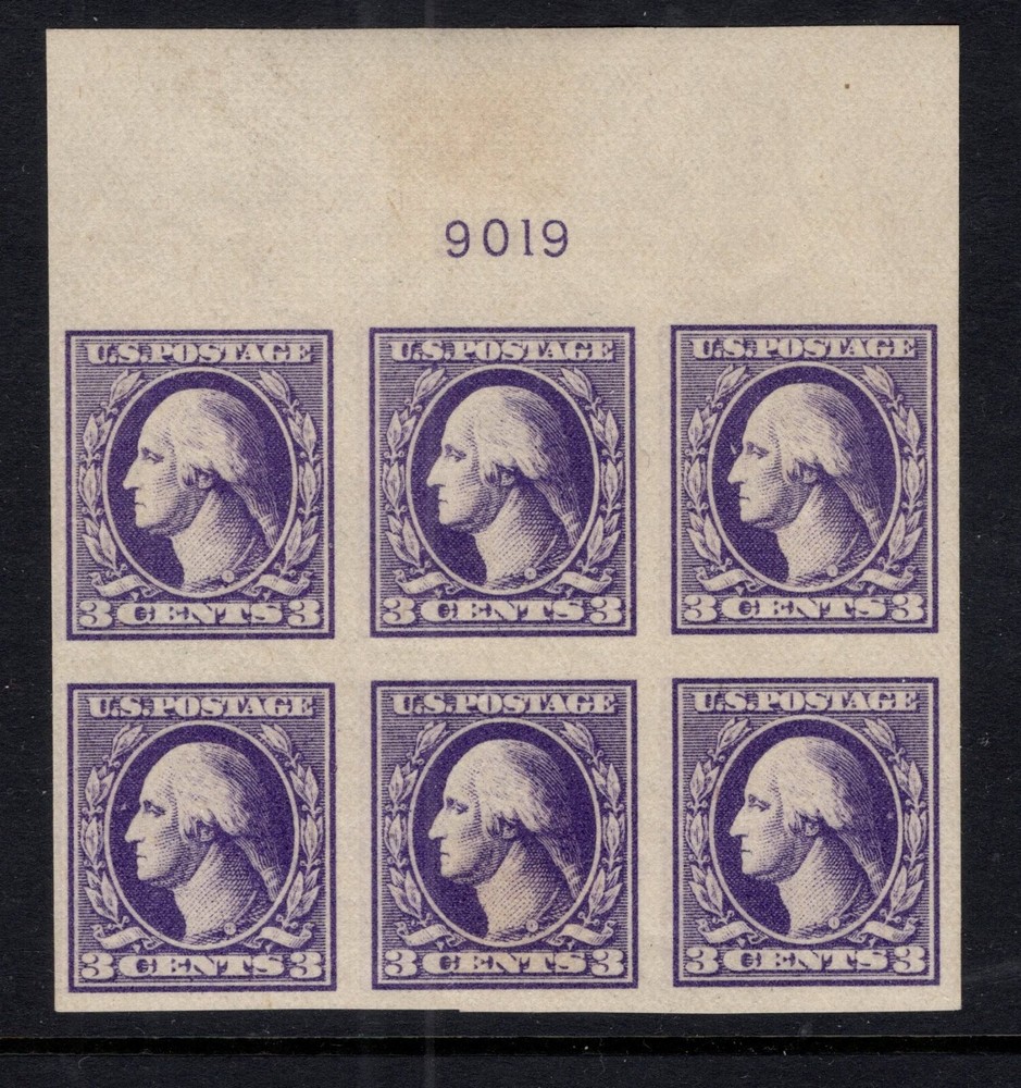 U.S. - 535 - Plate Block (9019) - EXTRA FINE -   Never Hinged