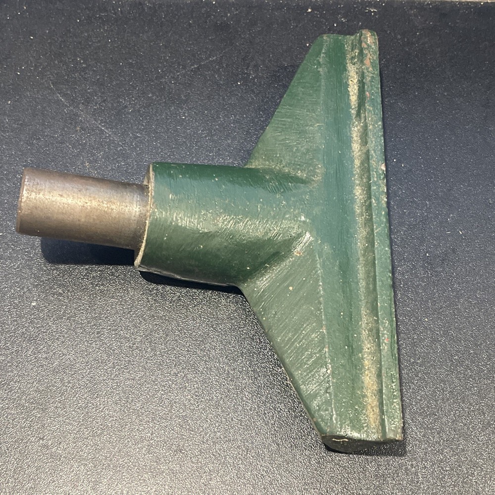 6" Cast Iron Tool Rest 7/8" Post, Green Casting