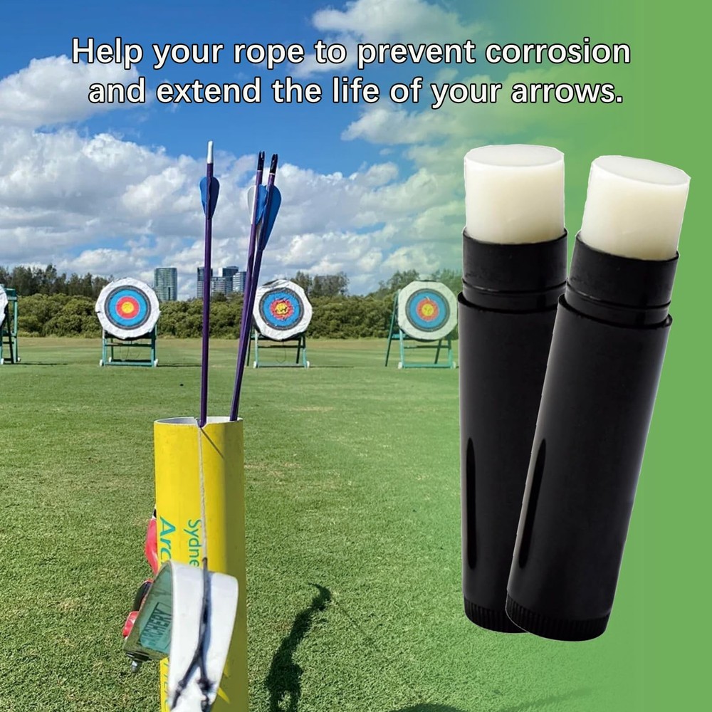 Archery Bow String Wax Waterproof Protective Crossbow Rail Lube Crossbow String