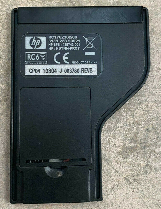 HP RC1762302/00 Remote Control