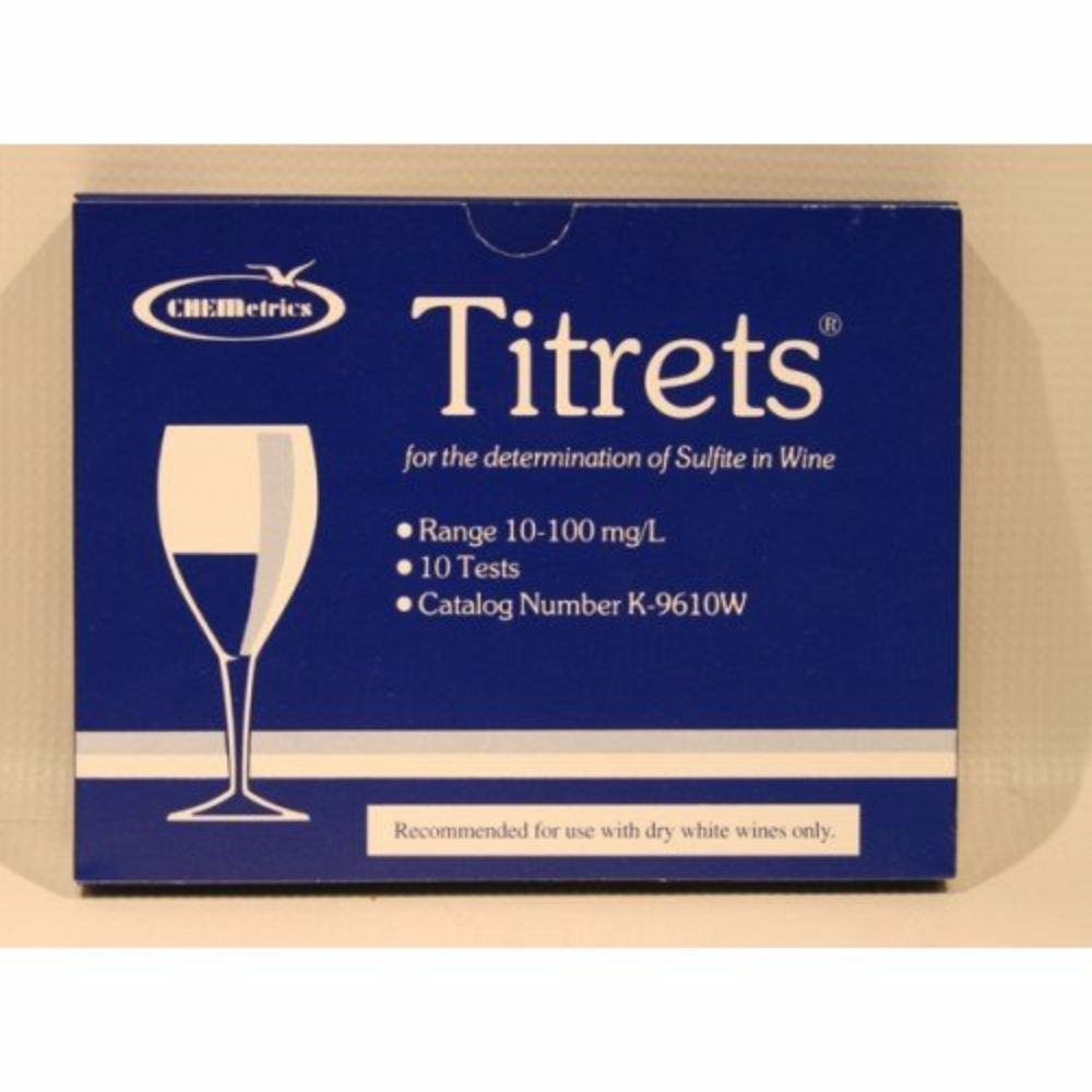 Titret Wine Testing for Home Wine Making