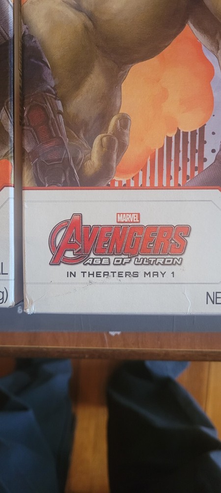 Avengers Age of Ultron Corn Flakes Box set Marvel Comics MCU
