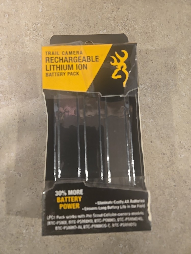 Browning Micro Solar Battery Pack Lot