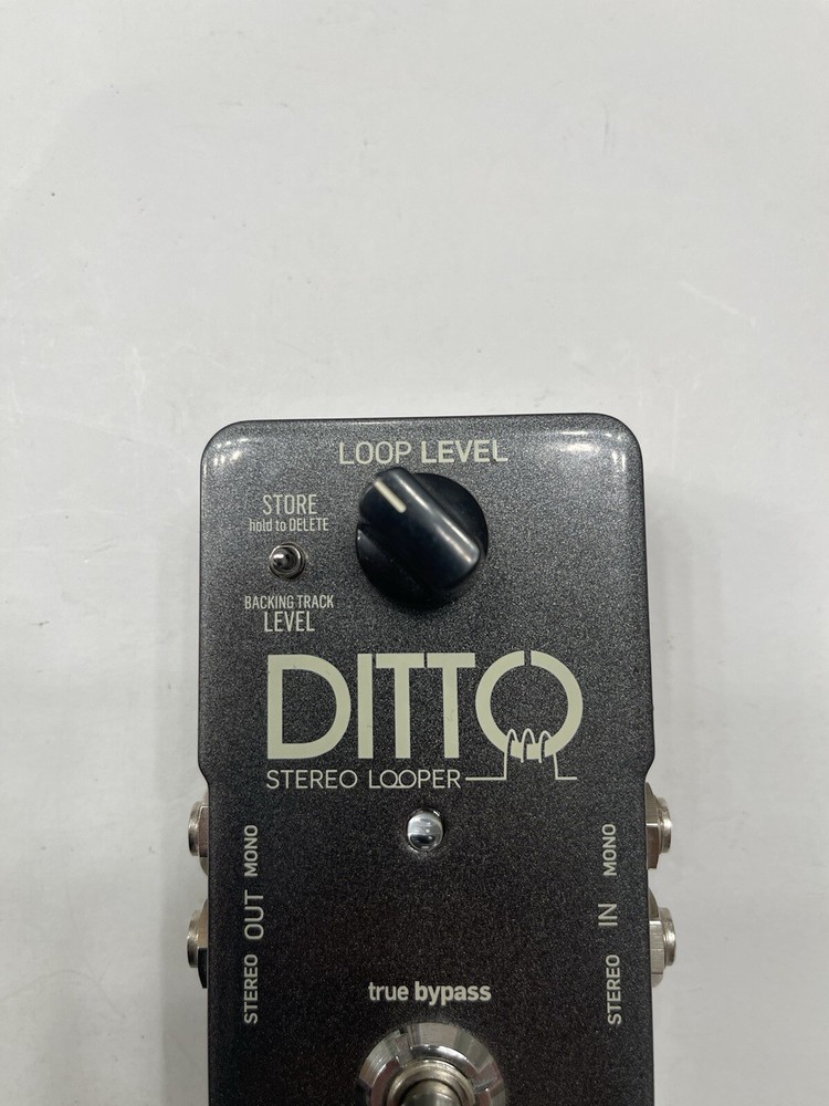 TC Electronic Ditto Stereo Looper Loop Sampler True Bypass Guitar Effect Pedal
