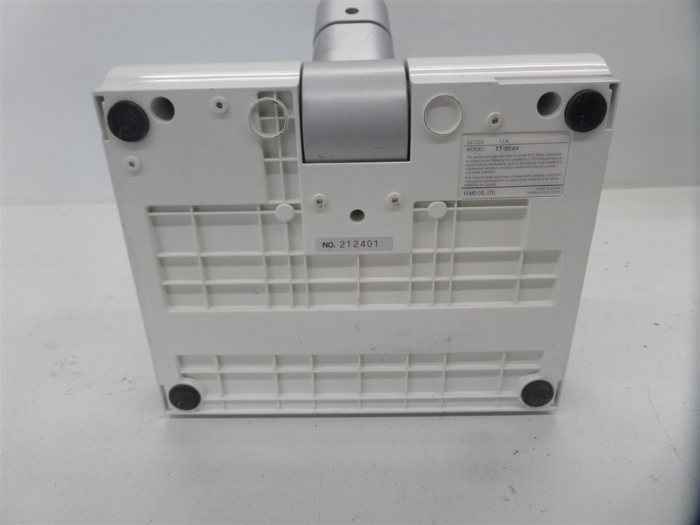 Elmo TT-02 RX Interactive Multi-Directional 12x Document Camera - No Adapter