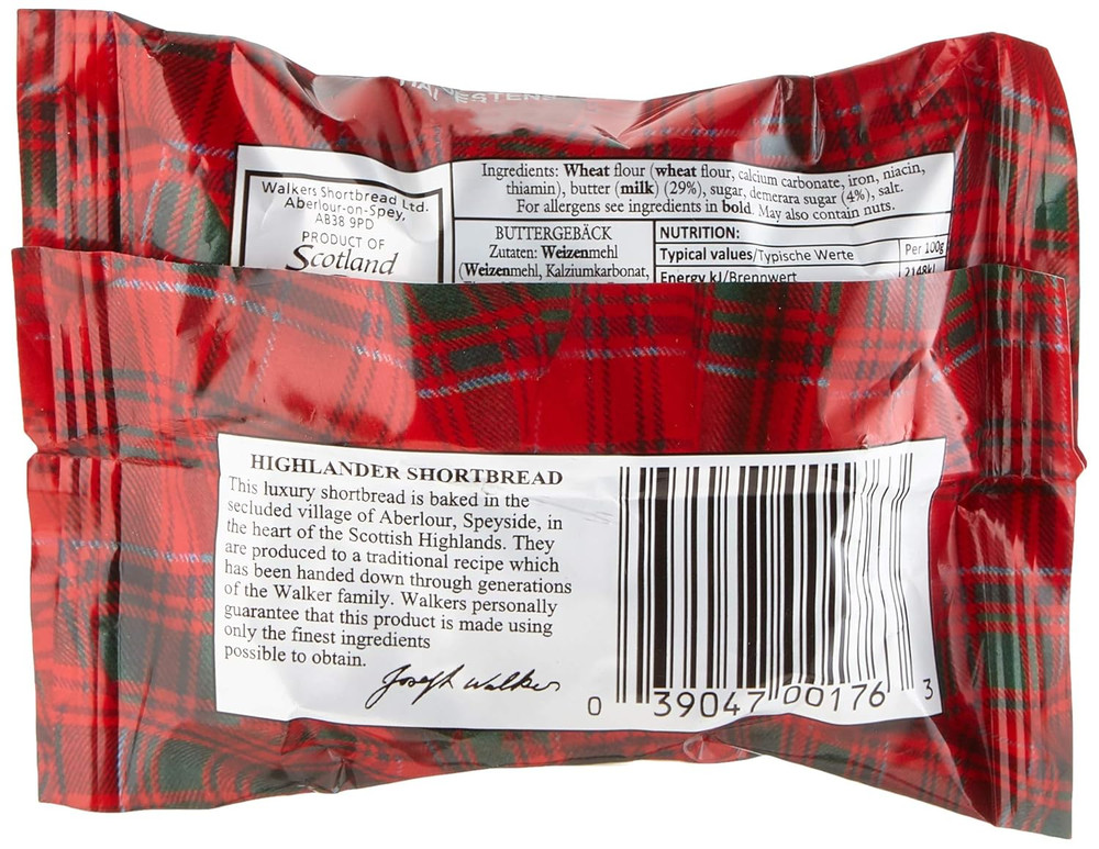 Shortbread Highlanders 1 Count (Pack of 18)