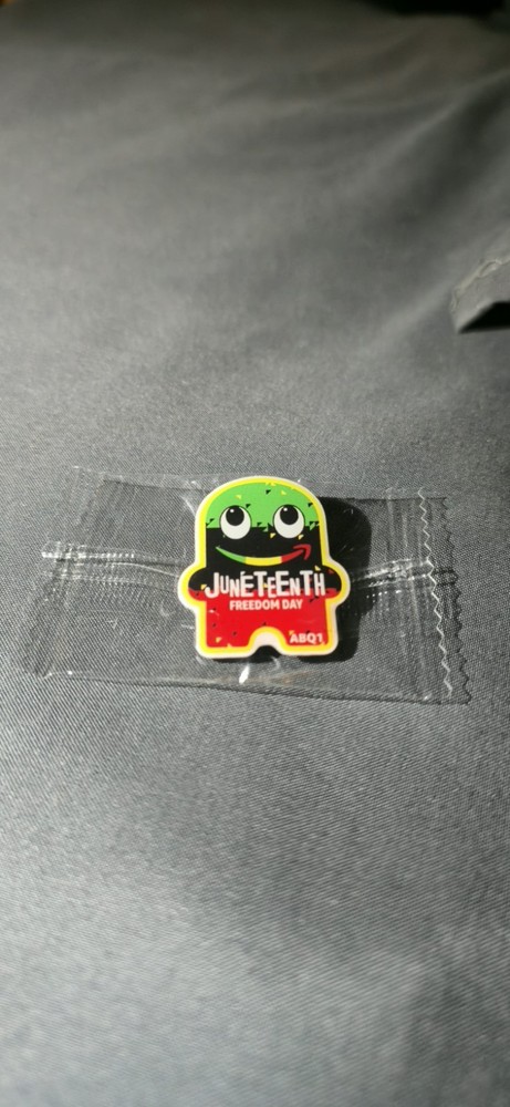 Juneteenth Amazon Peccy pin