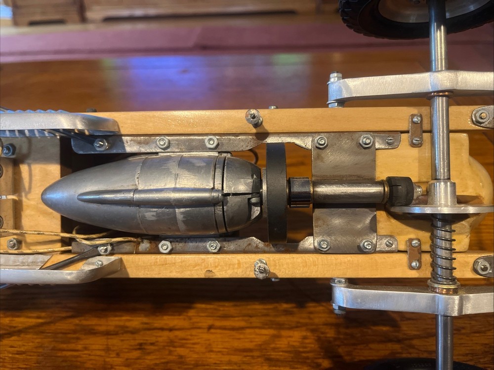 Babb Tiny Tornado Tethercar Synchro Ace Powered A Running Car